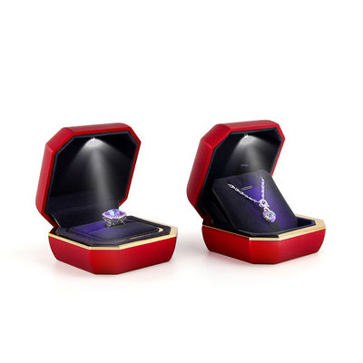 হানহং মাল্টিকলার ব্রেসলেট কানের দুল জুয়েলারী লাইট জন্য প্লাস্টিকের বেসমেট জুয়েলারী বাক্স