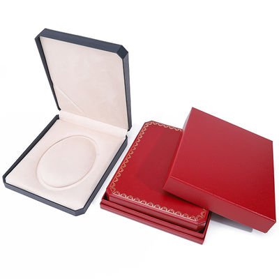 কার্ডবোর্ড ব্র্যান্ডের গয়না বাক্স প্যাকেজিং হস্তনির্মিত কাগজের গয়না নেকলেসের জন্য বাক্স